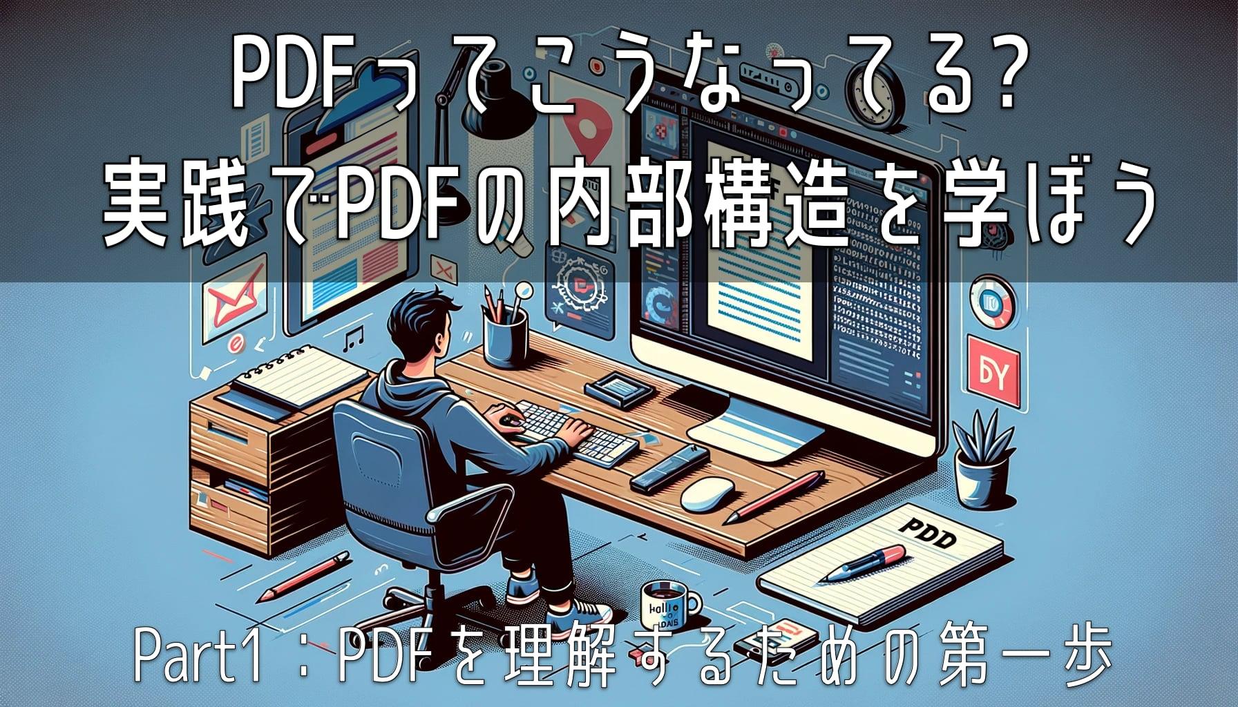 PDFってこうなってる? Part 1:PDFの内部構造を理解する第一歩